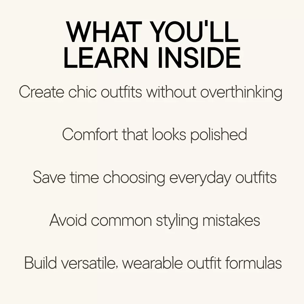 The Modern Guide to Chic Loungewear – Stylish At-Home Fashion eBook, Polished Loungewear Styling Guide, Cozy Yet Chic Outfit Planner Digital Download