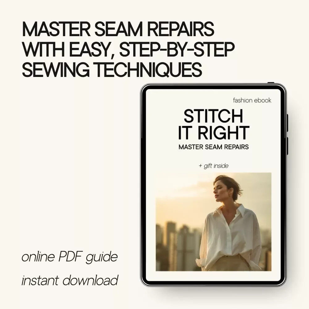 Stitch It Right: Master Seam Repairs – The Ultimate eBook Guide to Fixing Ripped Seams