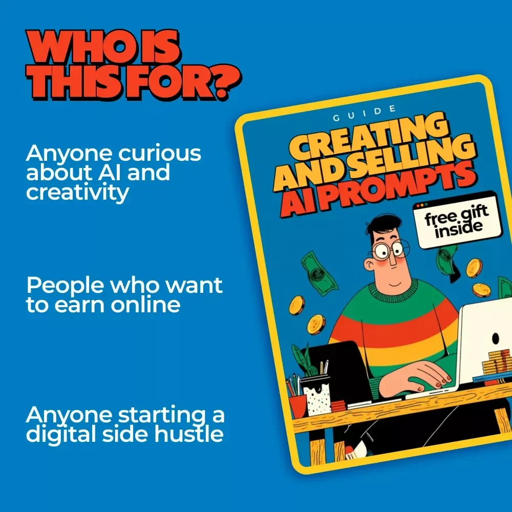 Your Guide to Creating and Selling AI Prompts – Digital Download eBook for AI Prompt Crafting, Selling Strategies & Passive Income