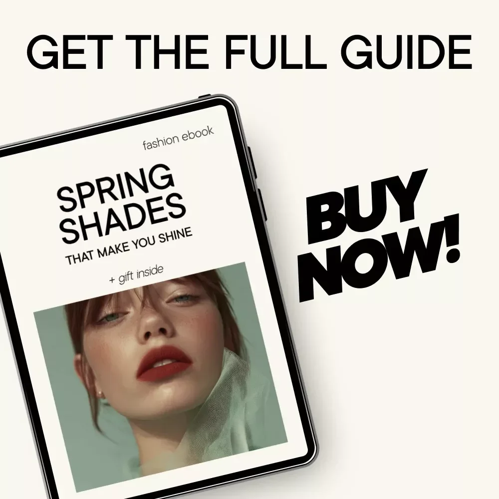 Spring Shades That Make You Shine - Digital Download Guide for Color Confidence & Stylish Spring Wardrobe