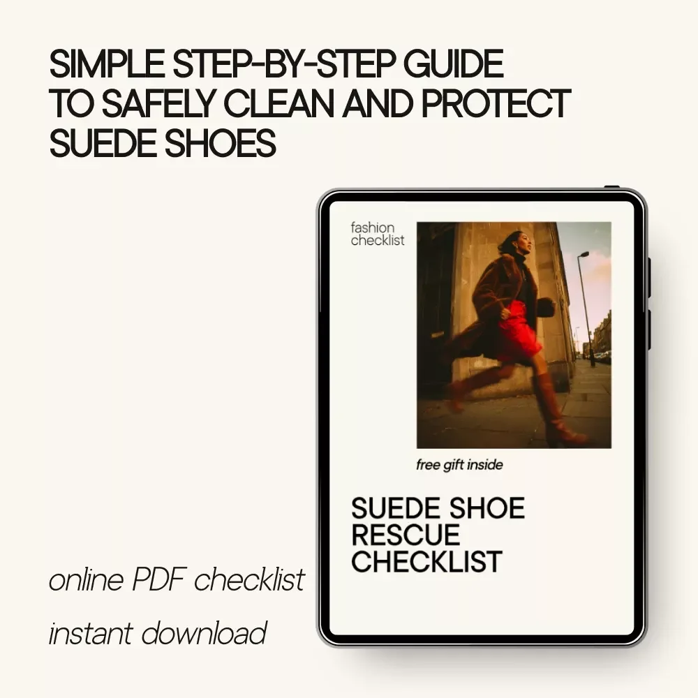 Suede Shoe Rescue Checklist – Ultimate Guide to Cleaning Suede Shoes