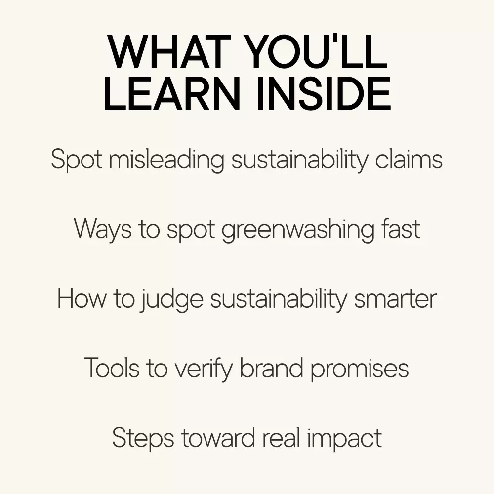 When Sustainable Sounds Too Good to Be True – A Fashion Guide on What Is Greenwashing in Fashion
