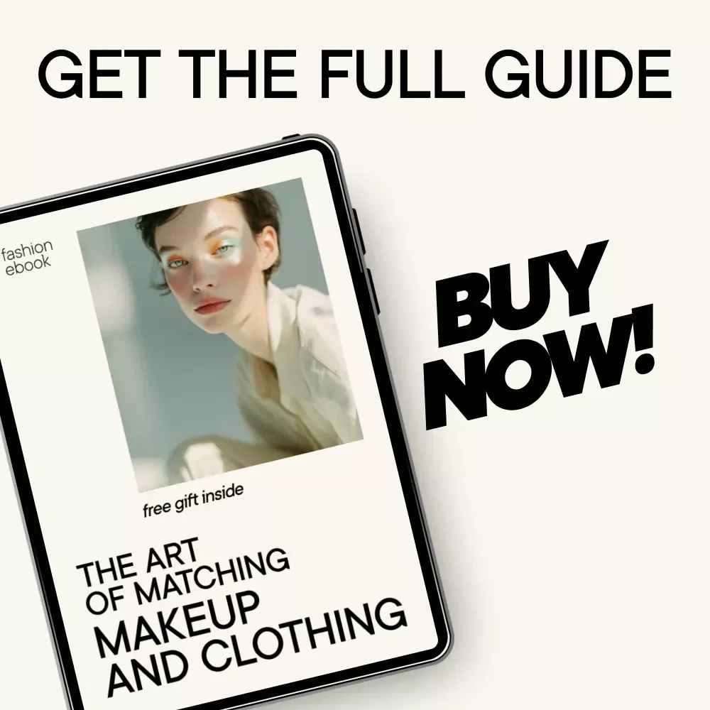 The Art of Matching Makeup and Clothing – Digital Makeup Guide, Color Harmony Beauty eBook, Outfit Coordination Checklist