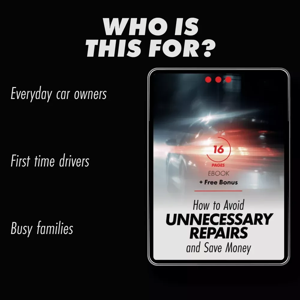How to Avoid Unnecessary Repairs and Save Money | Smart Auto Care eBook Guide for Car Owners | Practical Tips on how to avoid unnecessary repairs