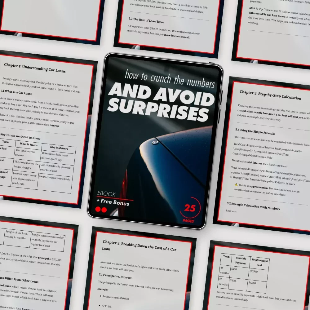 How to Crunch the Numbers and Avoid Surprises: The Ultimate Guide to Calculating Your Car Loan Costs