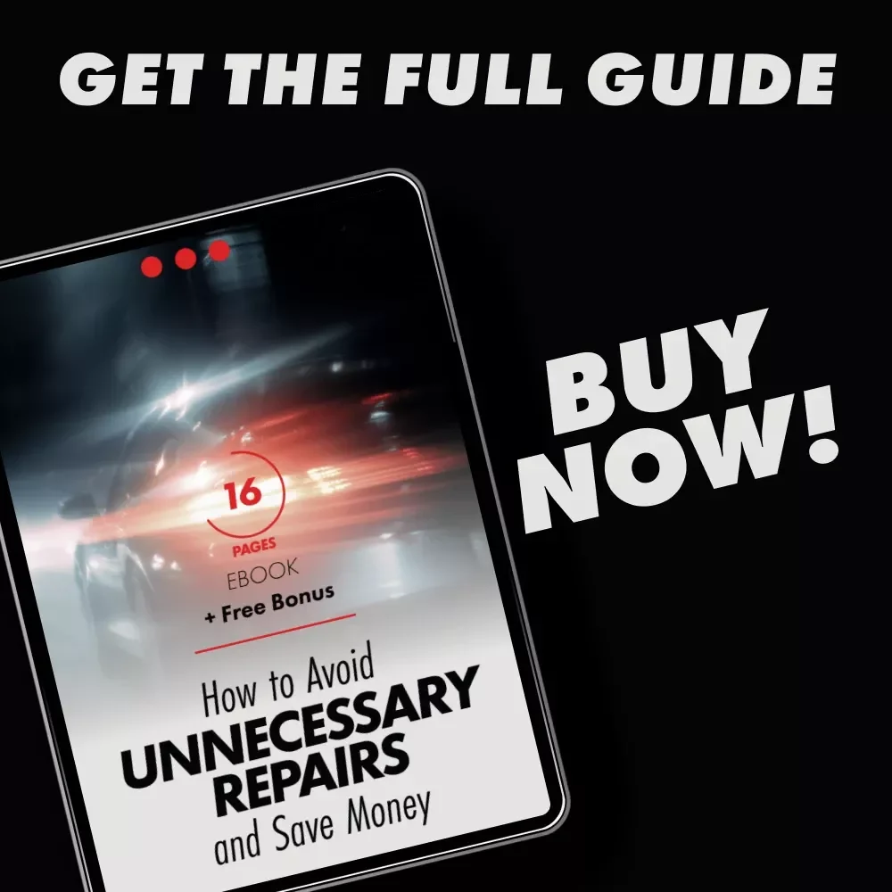 How to Avoid Unnecessary Repairs and Save Money | Smart Auto Care eBook Guide for Car Owners | Practical Tips on how to avoid unnecessary repairs