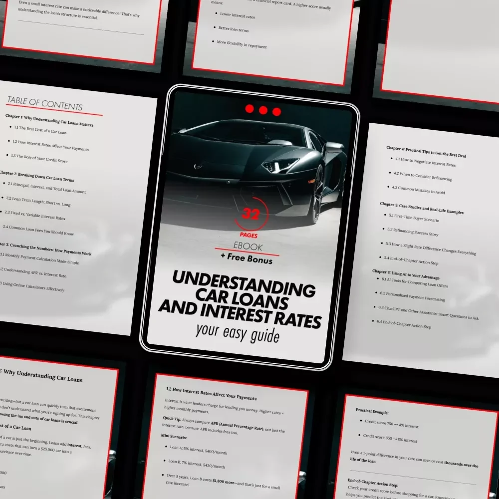Your Easy Guide to Understanding Car Loans and Interest Rates - Learn How to Get the Best Deal