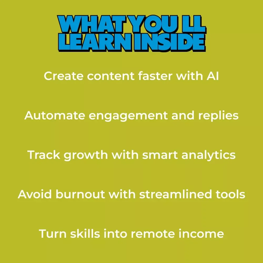 AI at Your Fingertips: Social Media Work from Home – AI Social Media Guide, Work From Home Digital Download, Remote Social Media Marketing eBook