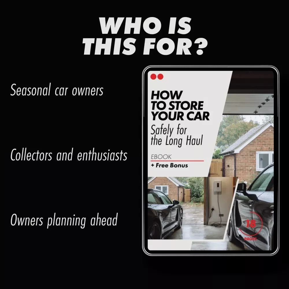 How to Store Your Car Safely for the Long Haul | Smart Vehicle Storage eBook | Complete Guide on how to store a car for long periods of time