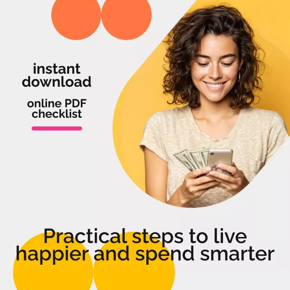 The Live Well, Spend Less Checklist | Printable Money-Saving Planner | Simple Steps to Affordable Living | Digital Download for Smarter Everyday Choices