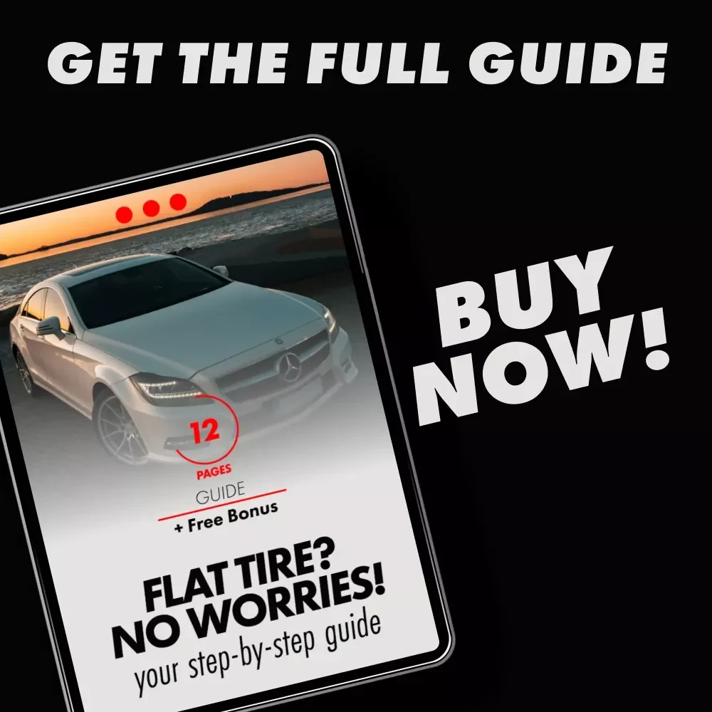 Flat Tire? No Worries! Your Step-by-Step Guide – Easy Change a Tire Digital Guide, Beginner-Friendly Car Emergency eBook, Printable Checklist, Roadside Safety Download