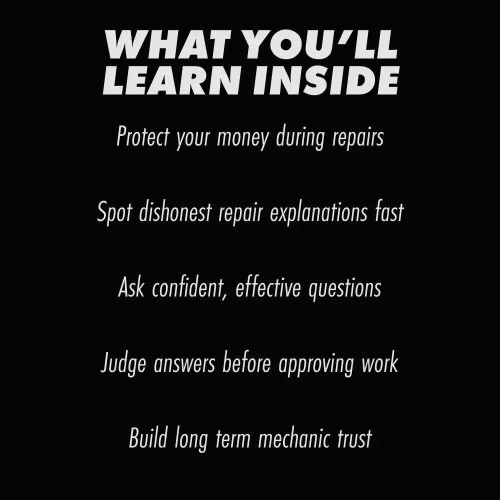 Questions to Ask Your Mechanic Before Any Repair | Smart Car Owner Guide to Avoid Costly Mistakes, Build Trust & Save Money