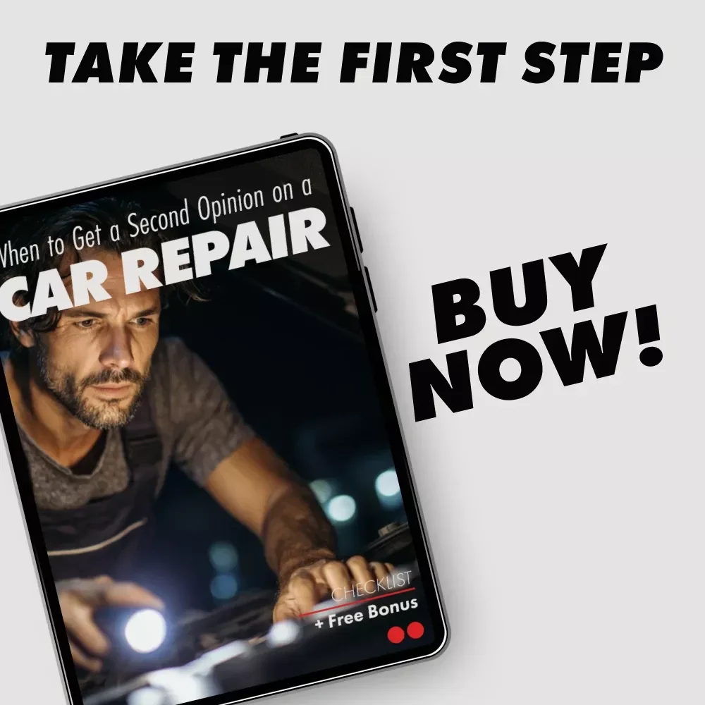 When to Get a Second Opinion on a Car Repair | Printable Car Repair Checklist for Smart Vehicle Owners