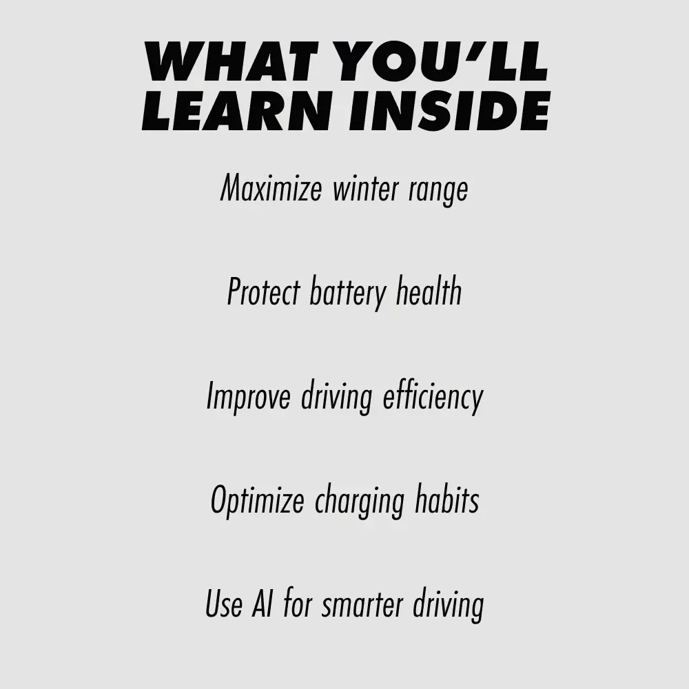 How Cold Weather Impacts Your Electric Car’s Range: The Ultimate Guide for Winter EV Drivers