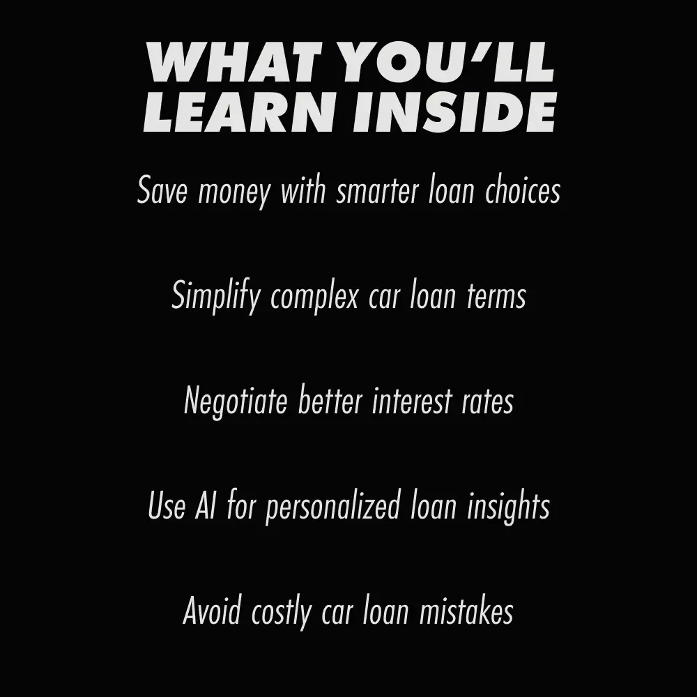 Your Easy Guide to Understanding Car Loans and Interest Rates - Learn How to Get the Best Deal