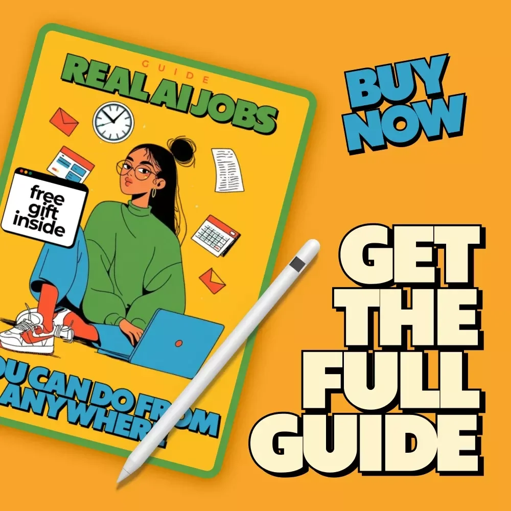 Real AI Jobs You Can Do From Anywhere – Remote Work eBook | Work-From-Home AI Jobs Guide | Digital Download for Beginners & Non-Tech Professionals