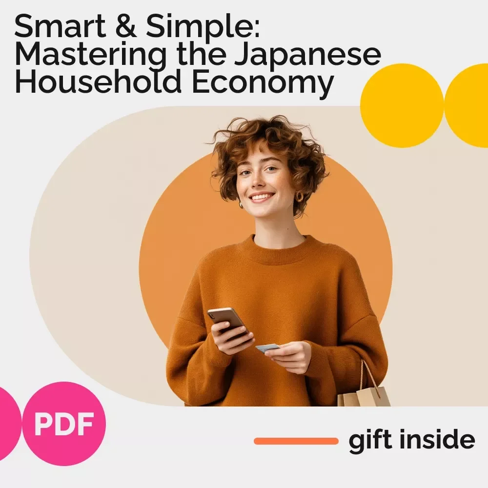 Smart & Simple: Mastering the Japanese Household Economy for a Balanced Life | Japanese Household Economy eBook | Mindful Budgeting Guide | Minimalism & Kakeibo Financial Planner