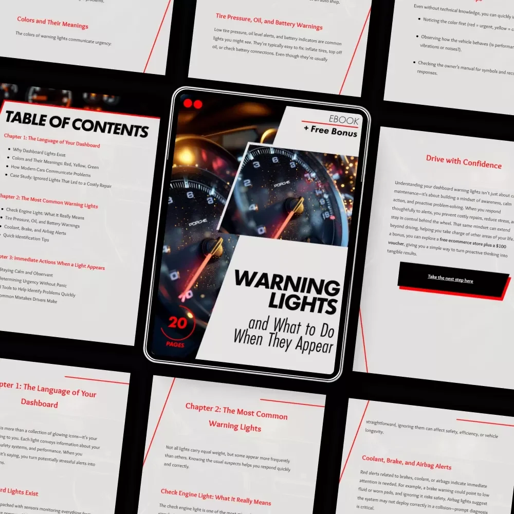 Warning Lights and What to Do When They Appear: A Complete Guide to Car Dashboard Alerts, Tire Pressure, and More