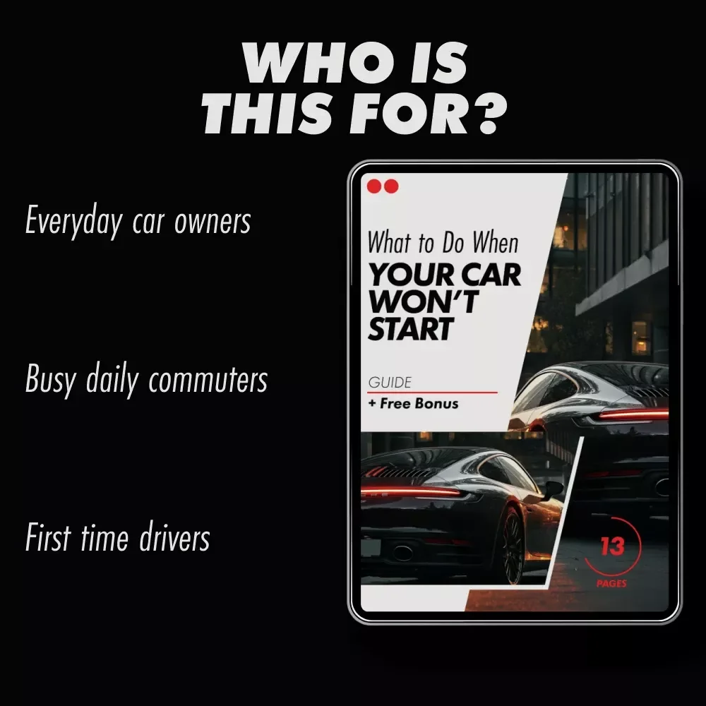 What to Do When Your Car Won’t Start – Practical Step-by-Step Guide for When My Car Won't Start But the Lights Work | Instant Digital Download