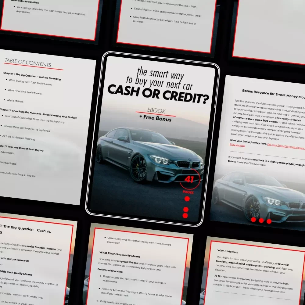 Cash or Credit? The Smart Way to Buy Your Next Car - A Step-by-Step Guide for Smart Car Buyers