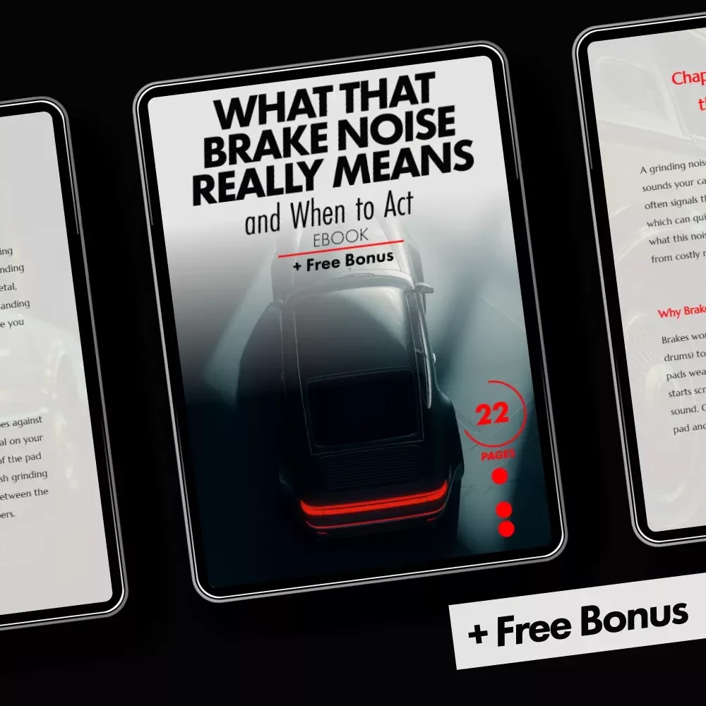 What That Brake Noise Really Means and When to Act - Ultimate eBook Guide for Car Owners