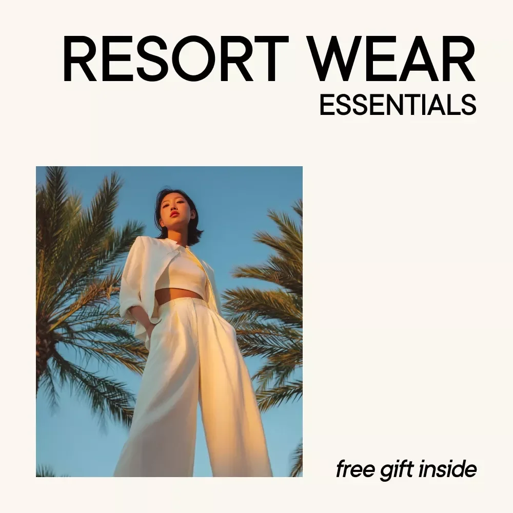 Resort Wear Essentials Checklist – Ultimate Resort Packing Checklist, Capsule Wardrobe Guide, Beach Vacation Outfit Planner, Digital Download