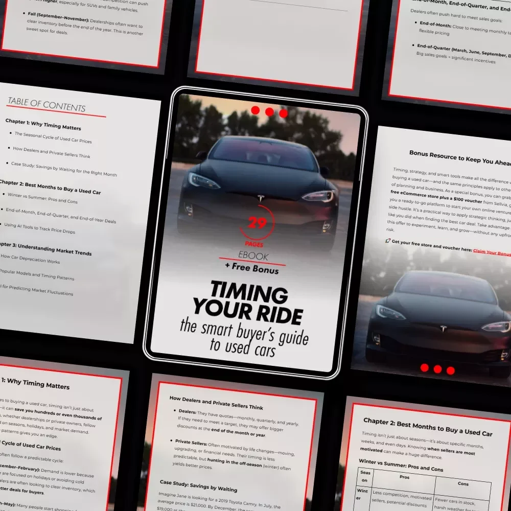 Timing Your Ride: The Smart Buyer’s Guide to Used Cars - Best Time of Year to Buy a Used Car