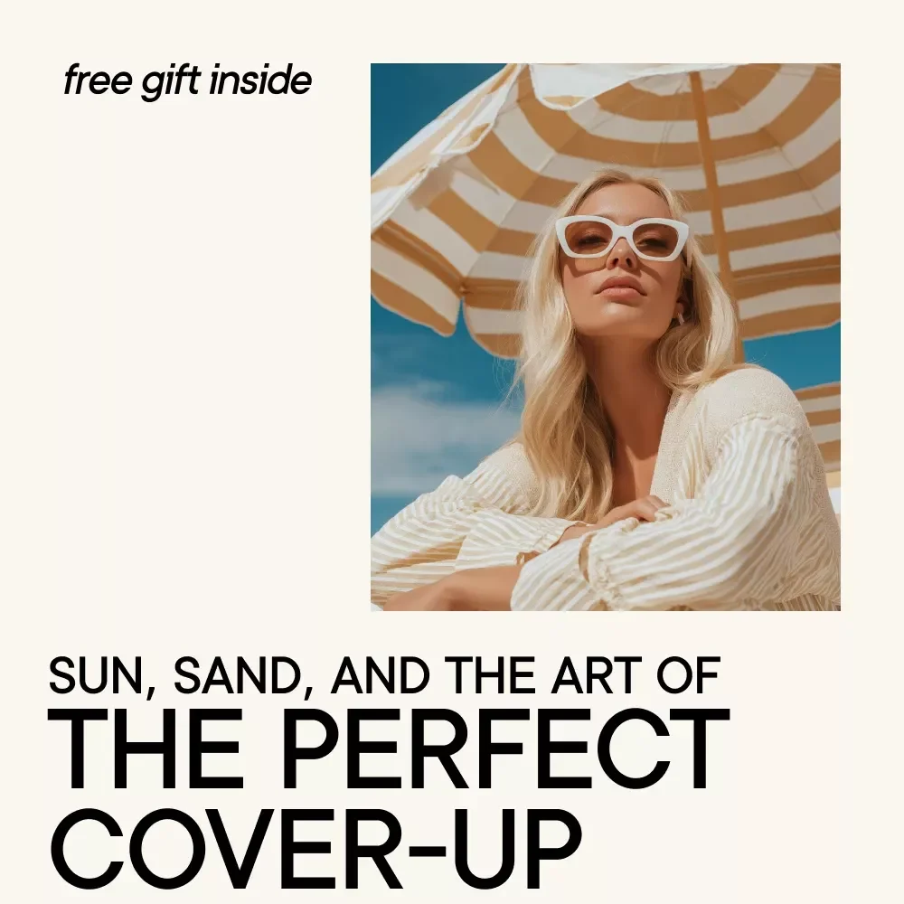 Sun, Sand, and the Art of the Perfect Cover-Up – Beach Cover-Up Styling Guide, Swim Cover-Up eBook, Smart Beachwear Capsule, Digital Download