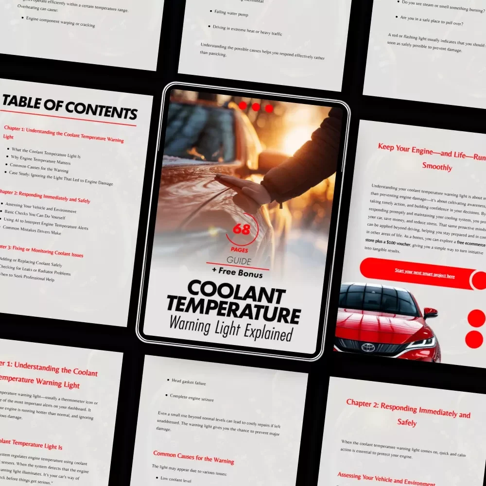 Coolant Temperature Warning Light Explained: A Complete Guide for Drivers | Understanding and Responding to Engine Alerts