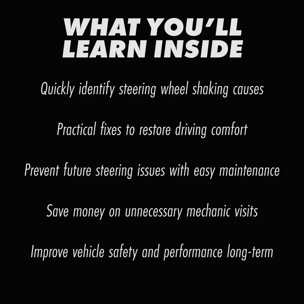 Why Is Steering Wheel Shaking? A Comprehensive Guide to Causes and Fixes
