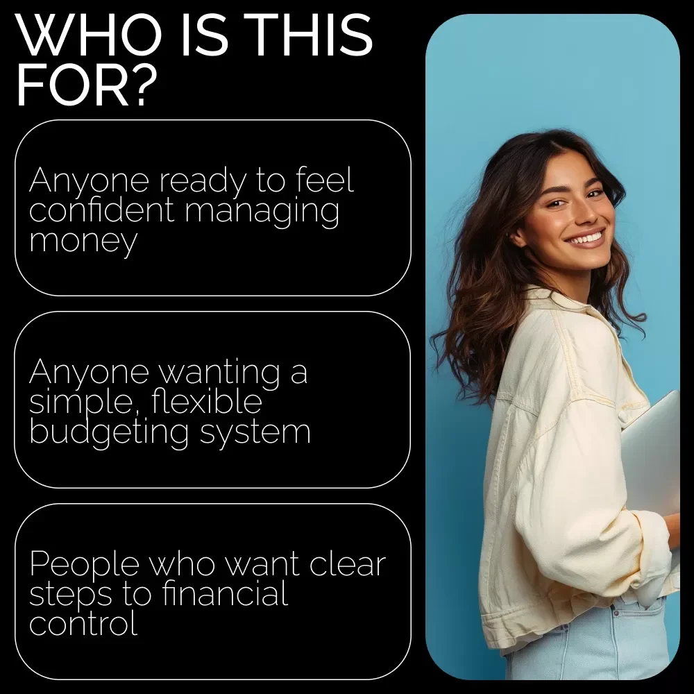 Fun & Easy Income Budgeting Checklist | Budget Planner Printable | Digital Budgeting Guide for Simple Money Management & Personal Finance Organization
