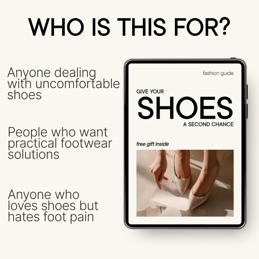 Give Your Shoes a Second Chance – Shoe Stretching Guide for Tight Shoes, At-Home Fixes, Cobbler Tips & Long-Term Comfort (Digital Download)