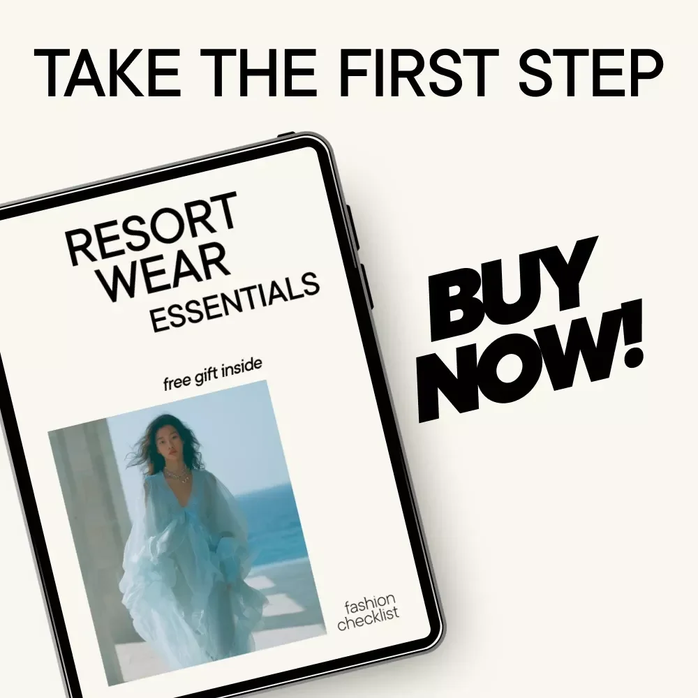 Resort Wear Essentials Checklist – Ultimate Resort Packing Checklist, Capsule Wardrobe Guide, Beach Vacation Outfit Planner, Digital Download