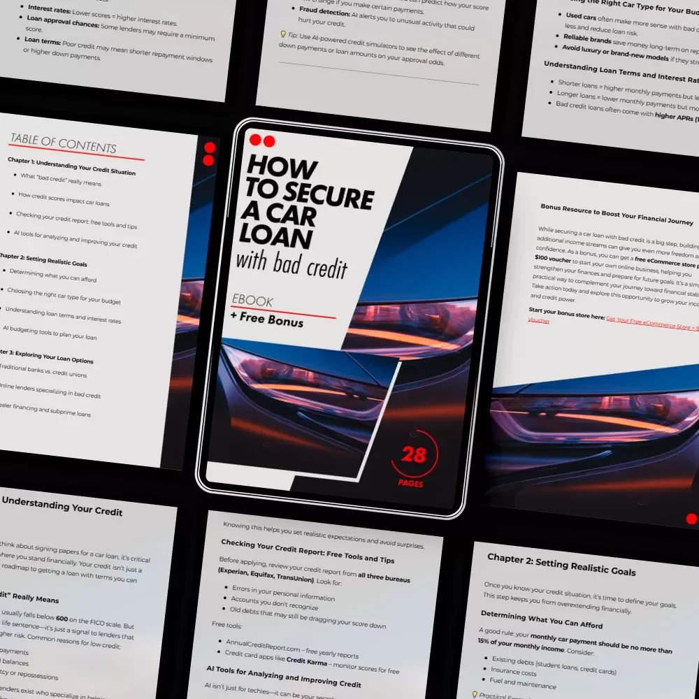 How to Secure a Car Loan with Bad Credit: Your Step-by-Step Guide to Getting Approved