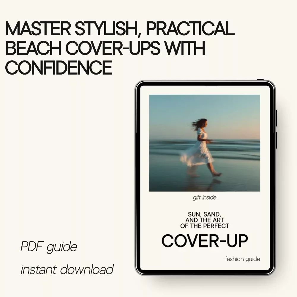 Sun, Sand, and the Art of the Perfect Cover-Up – Beach Cover-Up Styling Guide, Swim Cover-Up eBook, Smart Beachwear Capsule, Digital Download