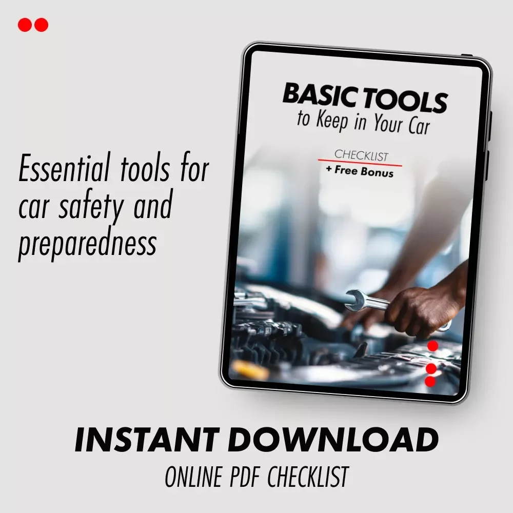 Basic Tools to Keep in Your Car: Essential eBook Guide for Roadside Safety and Preparedness