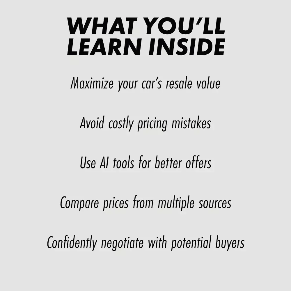 How to Value Your Car Like a Pro Before Selling or Trading - Ultimate Guide to Car Valuation for Sale or Trade-In