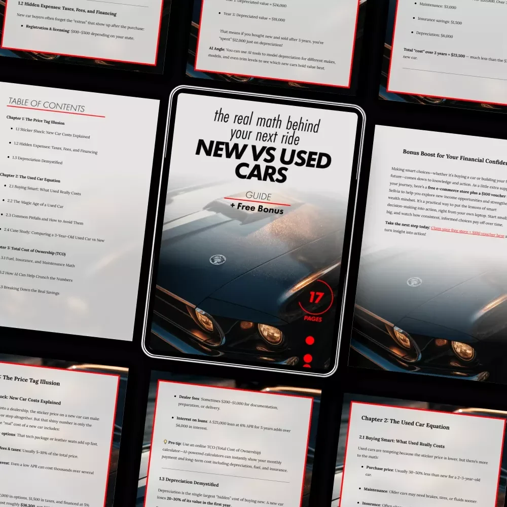 New vs Used Cars: The Real Math Behind Your Next Ride - Ultimate Guide to Car Buying Decisions