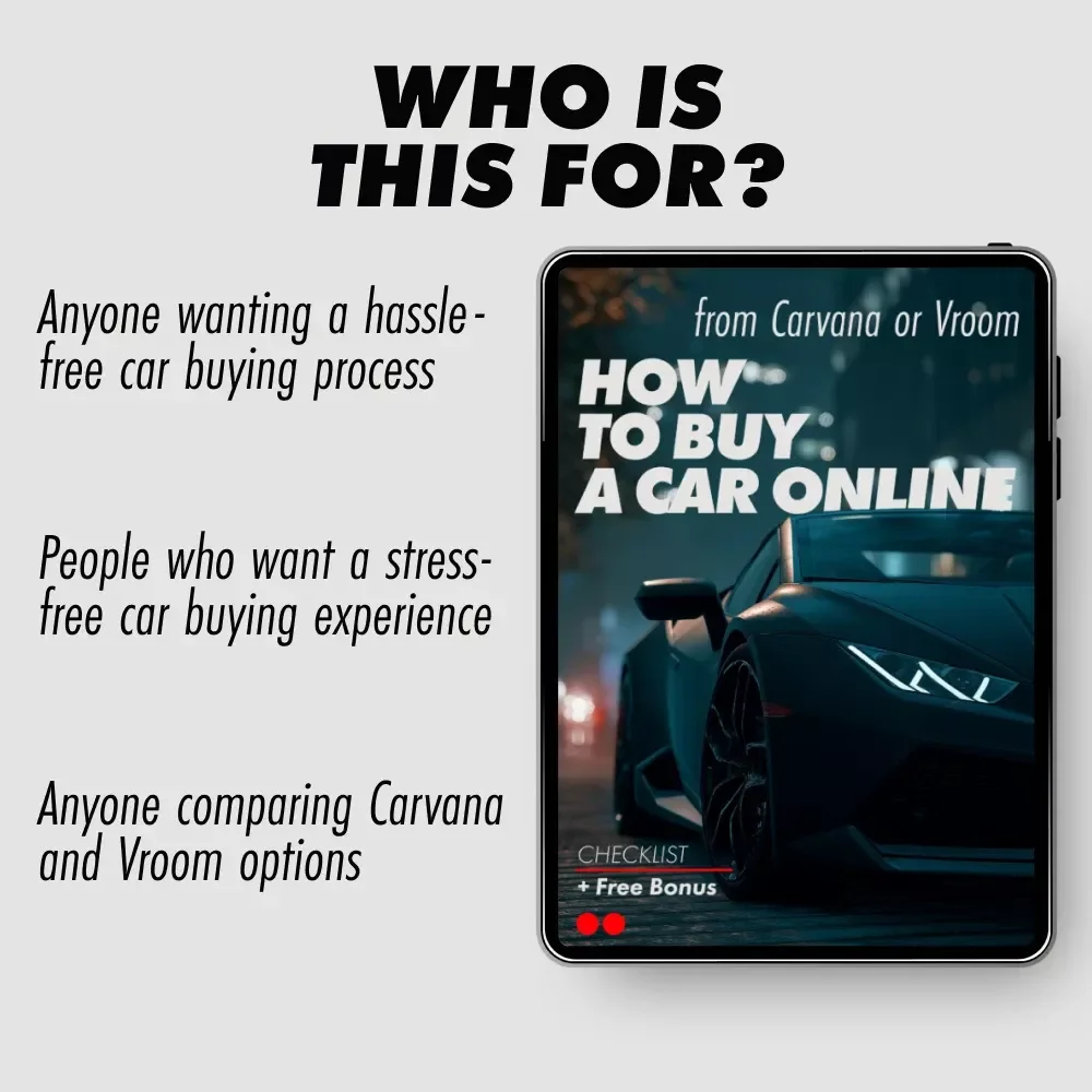 How to Buy a Car Online from Carvana or Vroom - A Step-by-Step Checklist