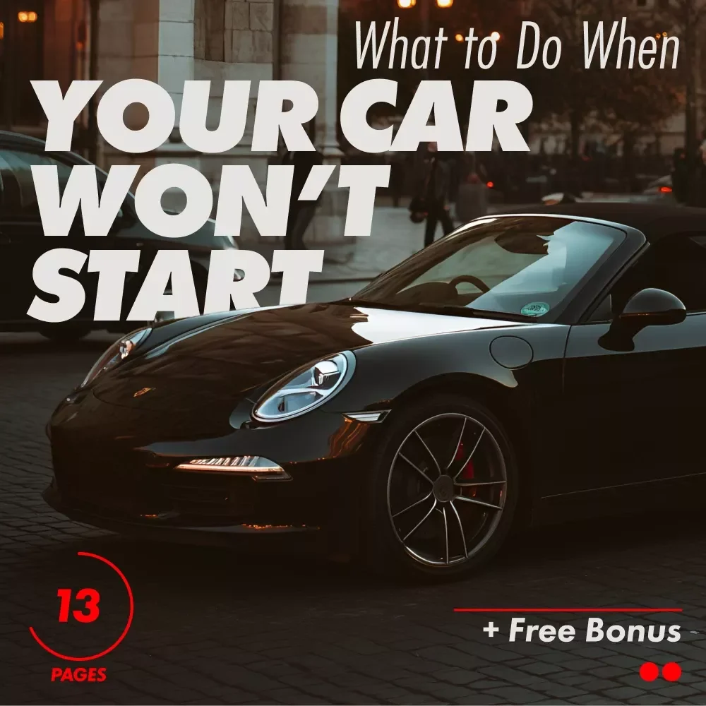 What to Do When Your Car Won’t Start – Practical Step-by-Step Guide for When My Car Won't Start But the Lights Work | Instant Digital Download
