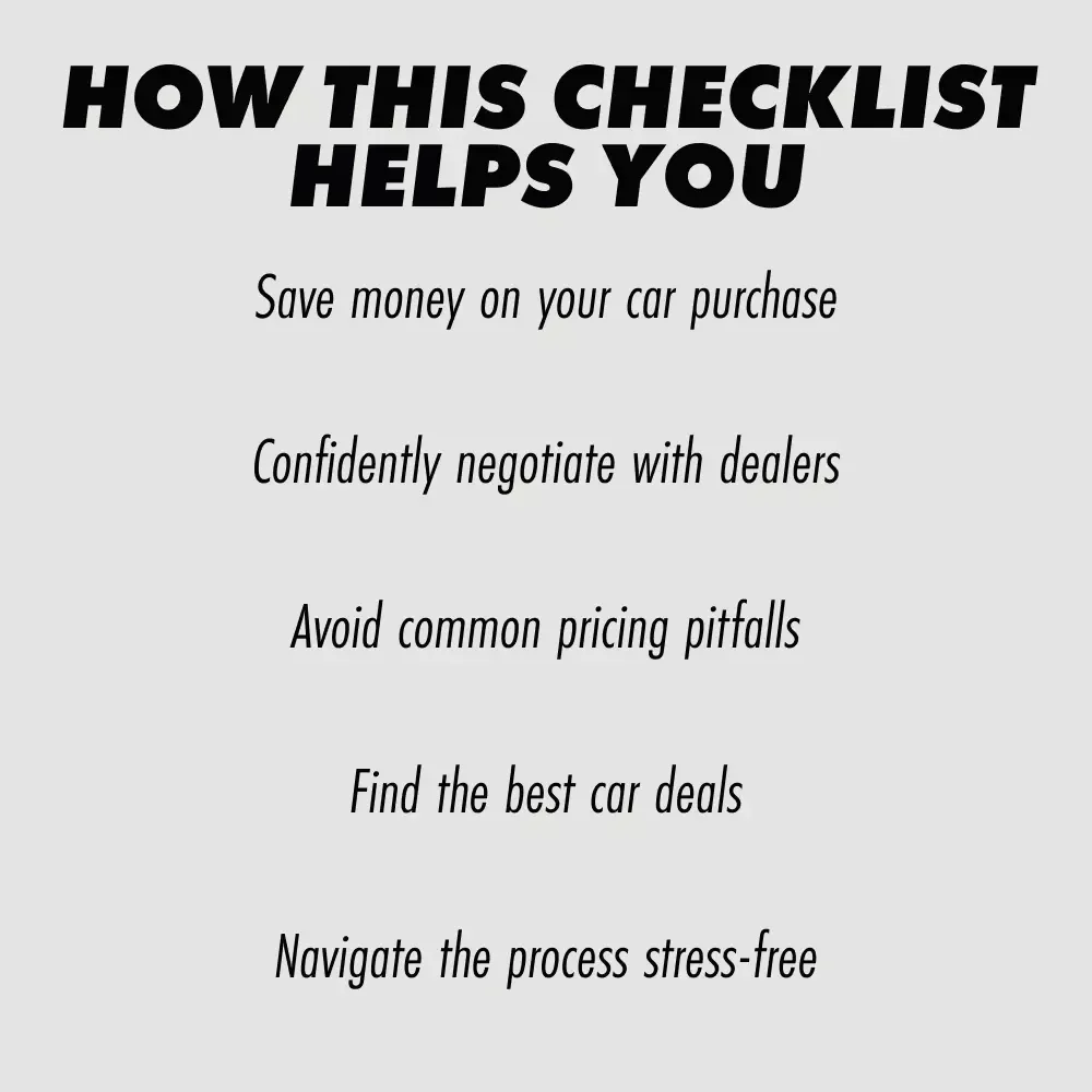 Checklist: How to Negotiate a Car Price - Expert Tips & Strategies