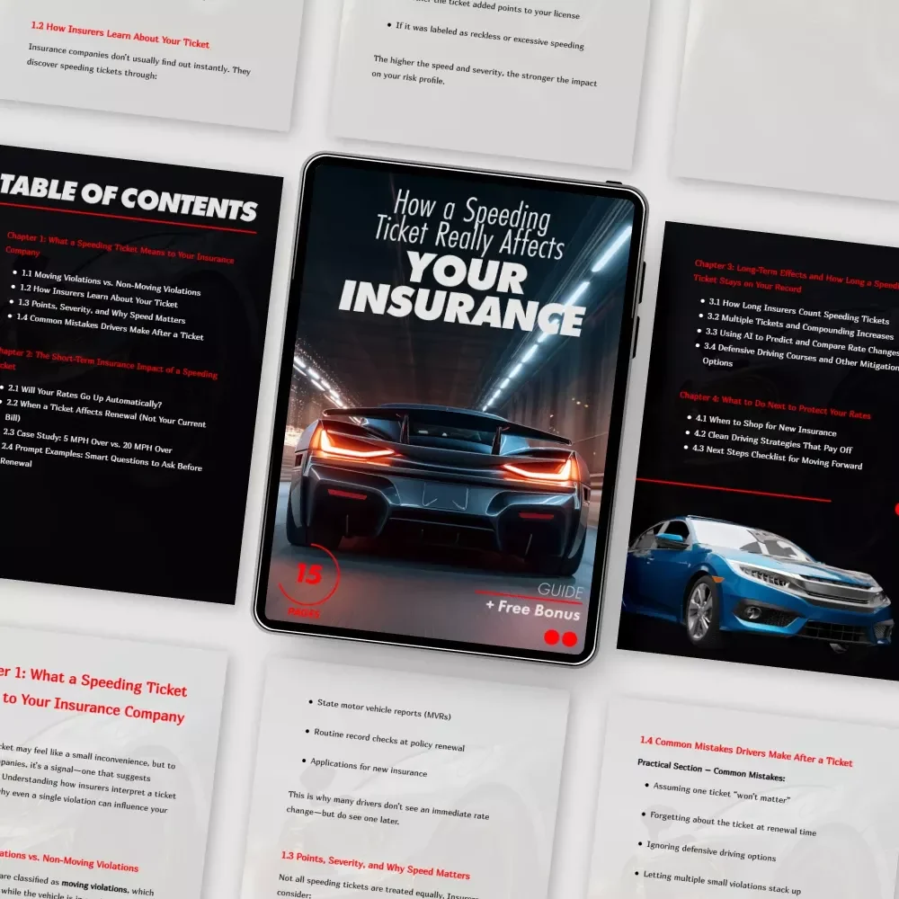 How a Speeding Ticket Really Affects Your Insurance: A Comprehensive Guide for Drivers