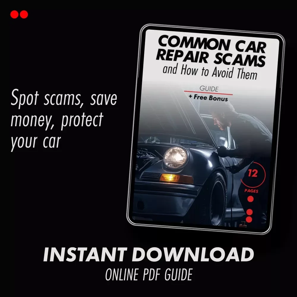 Common Car Repair Scams and How to Avoid Them – Smart Driver’s Guide | Common Car Repair Scams to Watch Out For | Digital Download