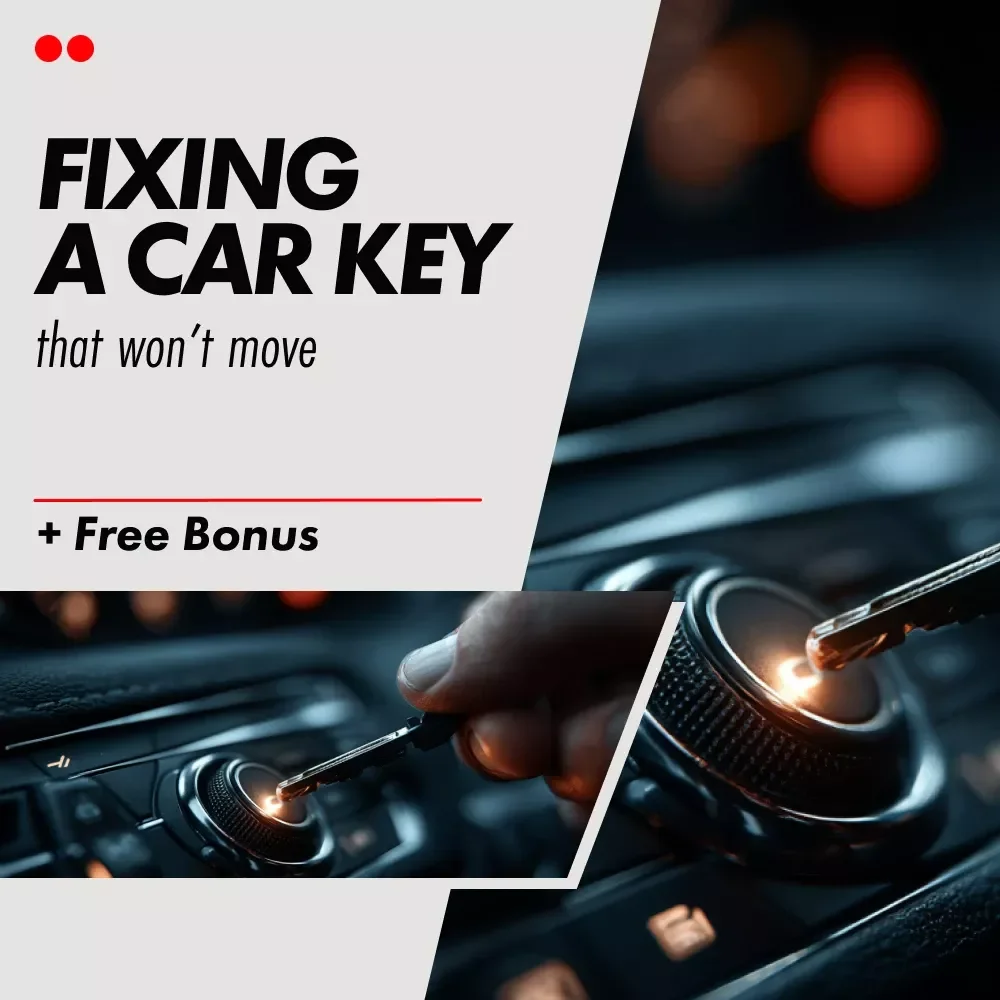 Fixing a Car Key That Won’t Move - A Step-by-Step Guide to Repair Your Key and Ignition Troubles