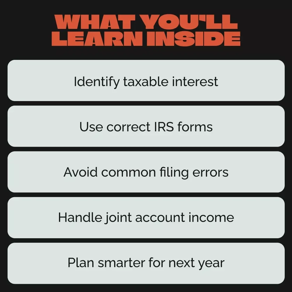 Interest Uncovered: The Everyday Saver’s Guide to Declaring Bank Interest (Without the Headache) | Simple Step-by-Step eBook on How to Declare Bank Interest & Stay Tax-Savvy