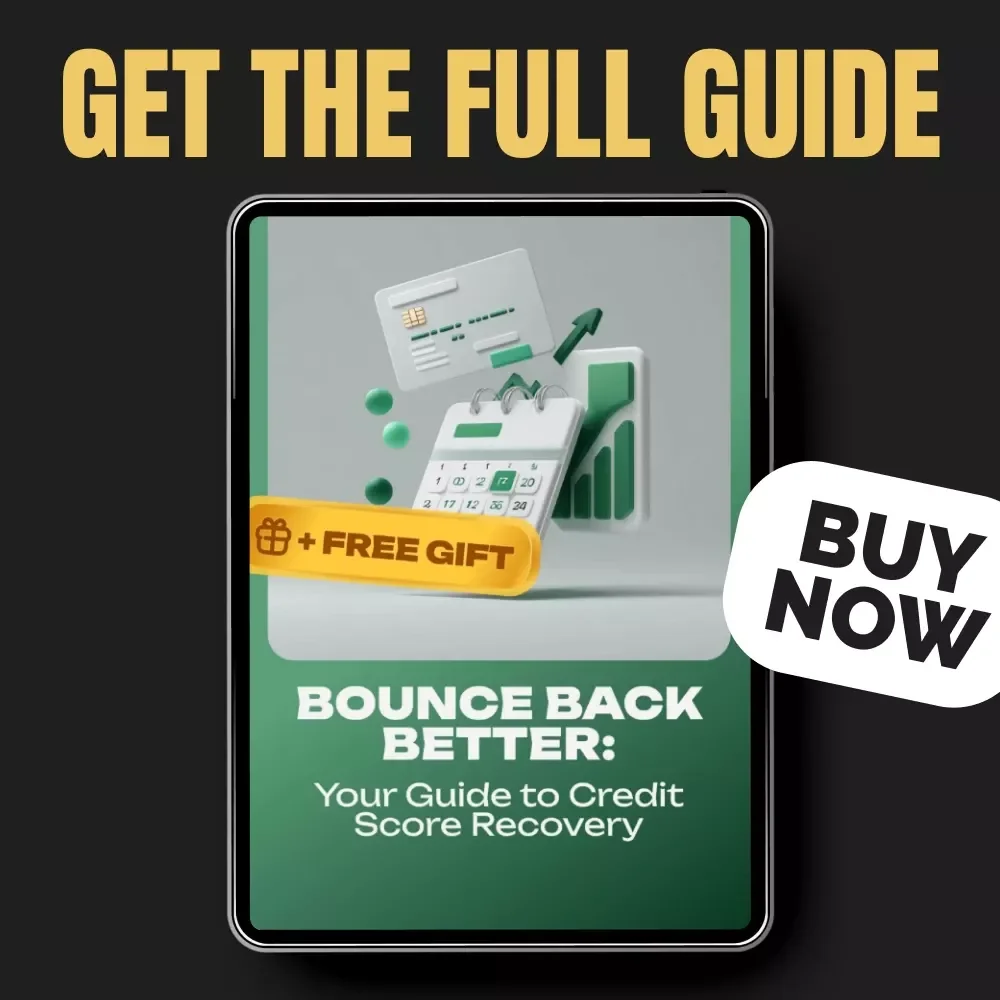 Bounce Back Better: Your Guide to Credit Score Recovery — Complete Credit Score Recovery Steps eBook for Fast Financial Rebuilding, Easy-to-Follow Tips & Proven Strategies | Digital Download