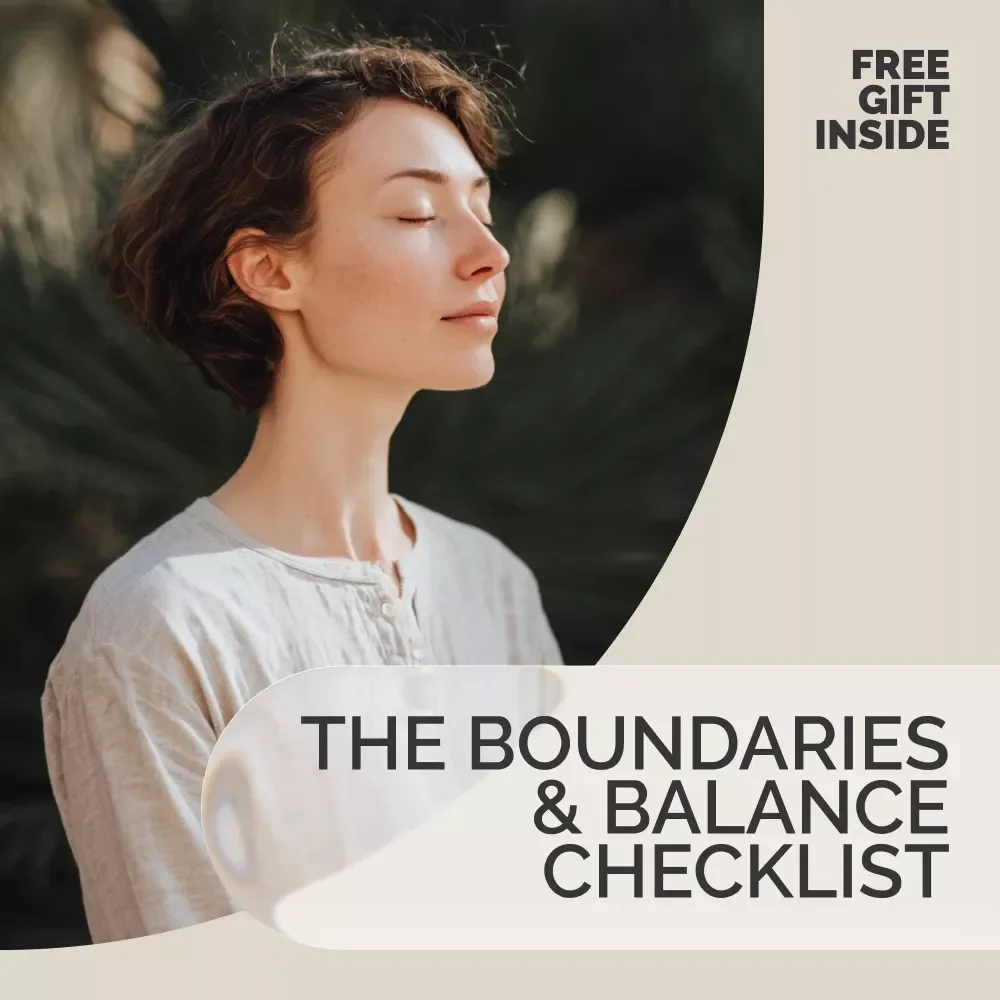The Boundaries & Balance Checklist | Money Boundaries in Daily Life Guide for Clarity, Confidence & Calm