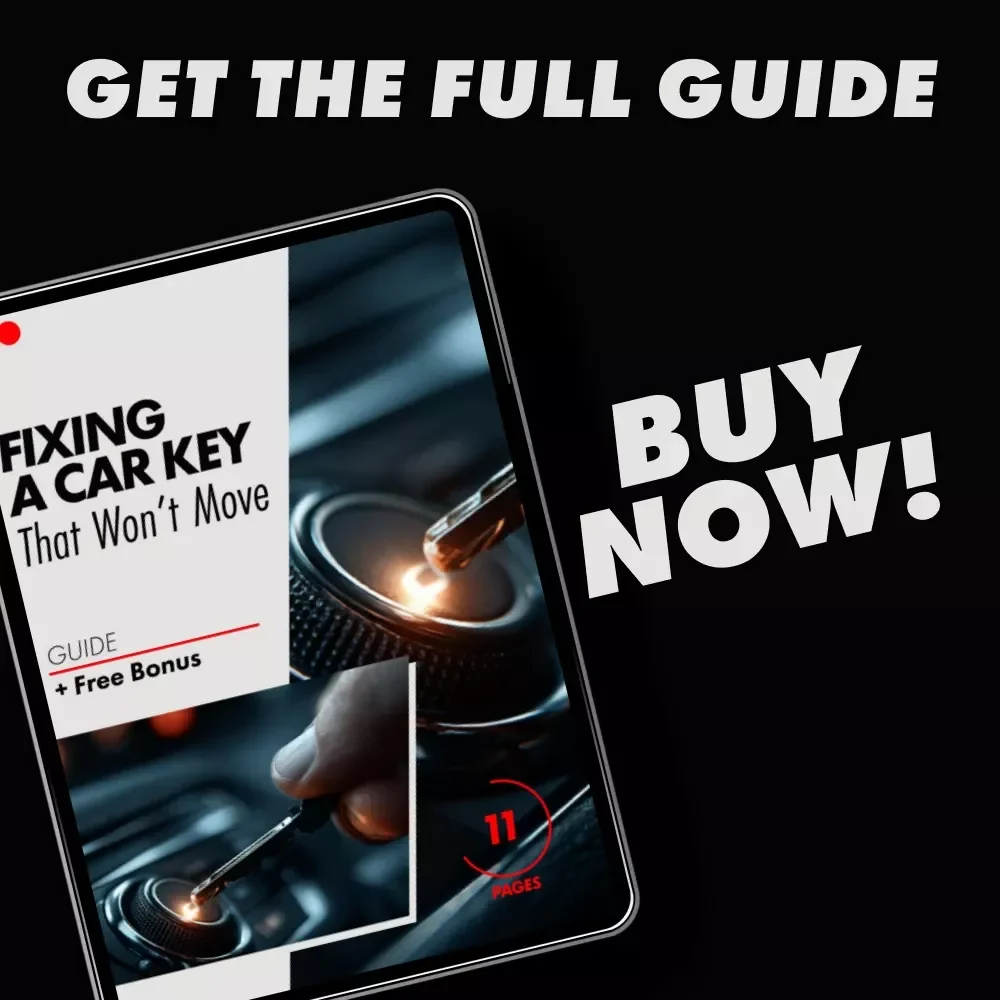 Fixing a Car Key That Won’t Move - A Step-by-Step Guide to Repair Your Key and Ignition Troubles