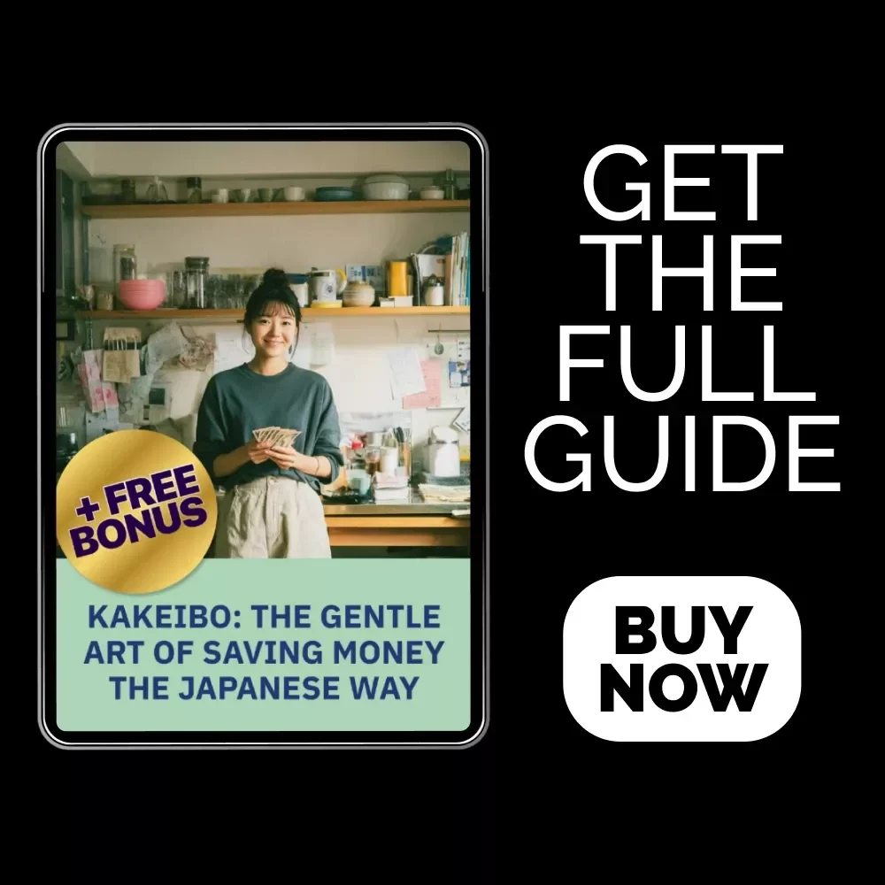 Kakeibo: The Gentle Art of Saving Money the Japanese Way | Printable Kakeibo Journal Guide | Budgeting Planner | Mindful Money Management eBook