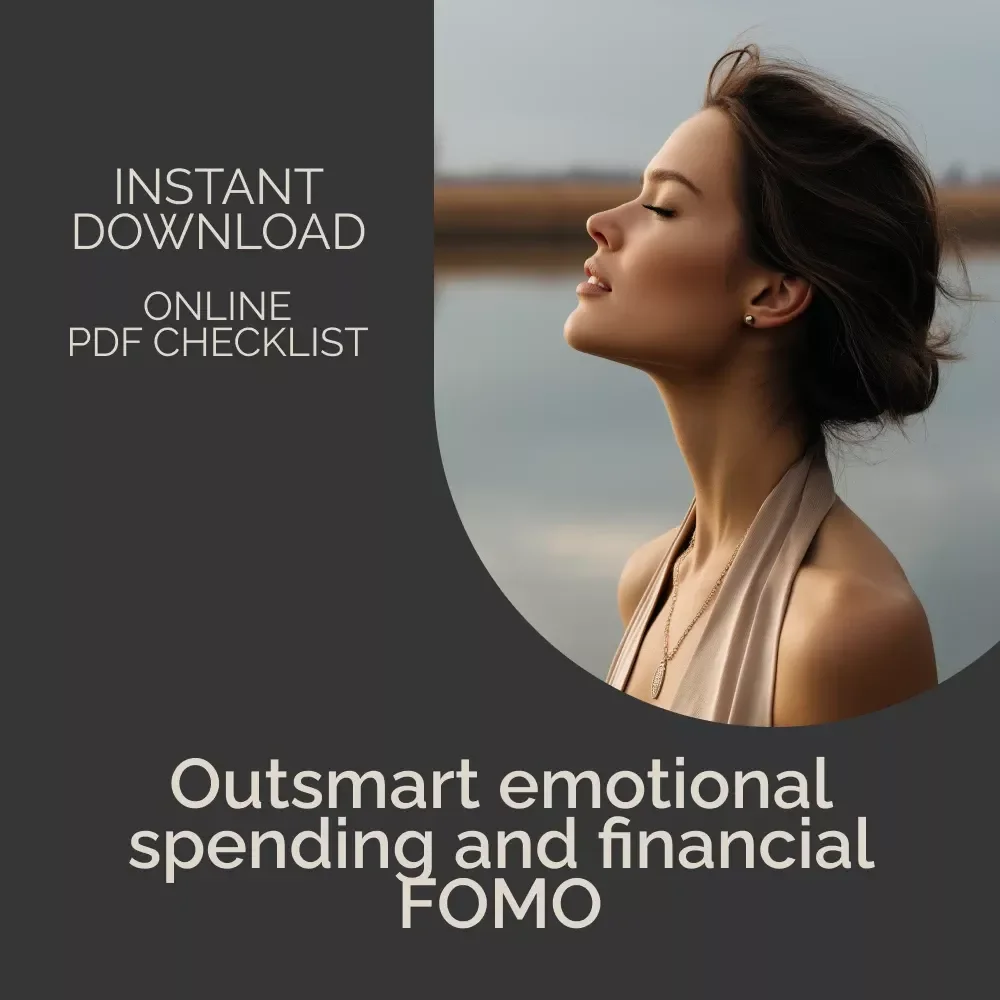Bye FOMO, Hello Clarity! Financial Checklist | Digital Download | Behavioral Finance Tool for Smarter Money Mindset, Intentional Investing & Spending Habits | Printable PDF